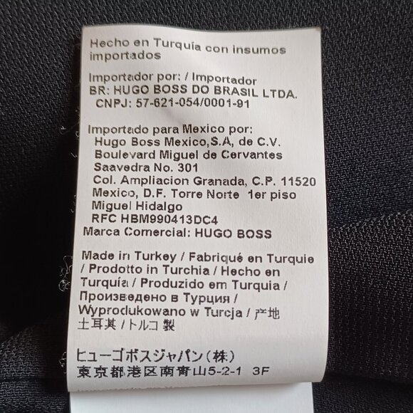 LIKE NEW!  Hugo Boss "Kallmesa" Open Draped Black Blazer Size 12 - Picture 7 of 8